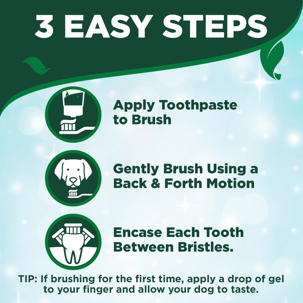 Vet's Best Triple Headed Toothbrush Vet's Best Triple Headed Toothbrush