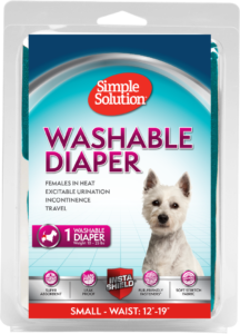 Simple Solution Washable Female Dog Diaper – Small