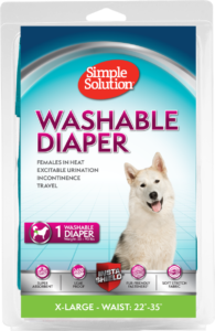 Simple Solutions Washable Female Dog Diaper – X Large