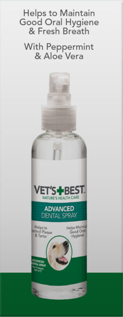 Vet's Best Advanced Dental Spray & Rope Ball Kit