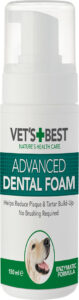 Vet’s Best Advanced Dental Foam for Dogs – 150ml