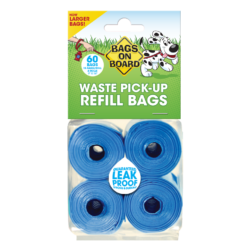 Bags on Board Blue Refill Rolls – 60