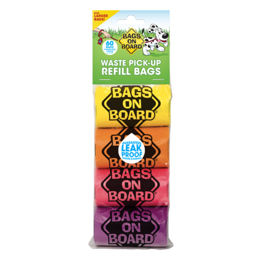 Bags on Board Rainbow Refill Rolls - 60