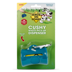 Bags on Board Cushy Waste Pick Up Dispenser – Teal