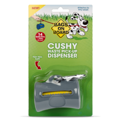 Bags on Board Cushy Waste Pick Up Dispenser – Grey