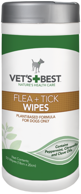 Vet's Best Flea & Tick Wipes - 50 Pack