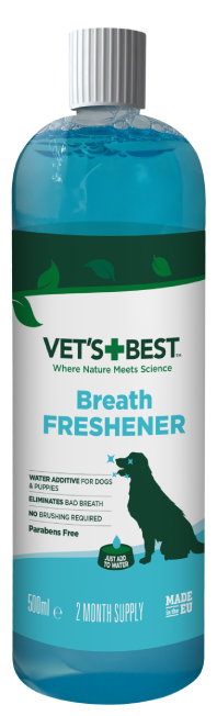 Vet's Best Breath Freshener for Dogs - 500ml Vet's Best Breath Freshener for Dogs - 500ml
