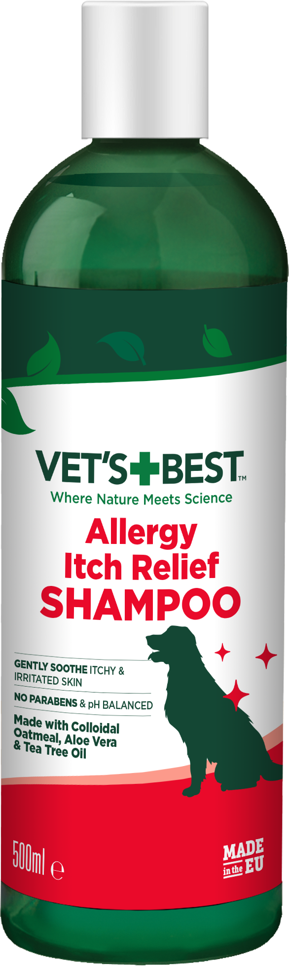 Vet's Best Allergy Itch Relief Shampoo - 500ml Vet's Best Allergy Itch Relief Shampoo - 500ml