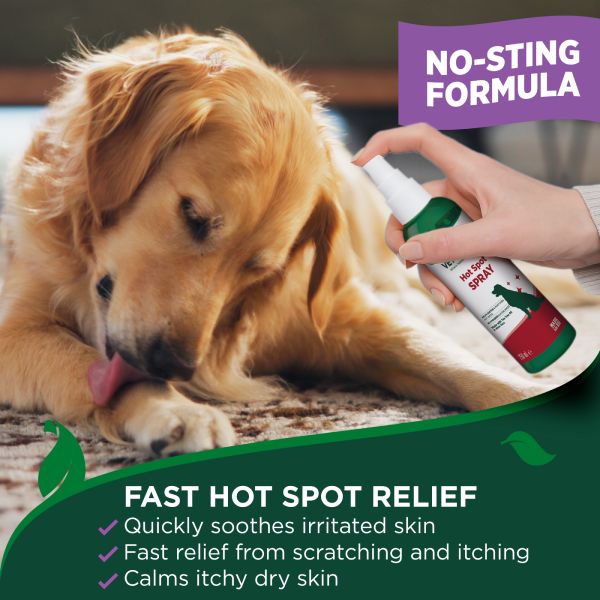 Vet's Best Hot Spot Itch Relief Spray for Dogs -250ml Vet's Best Hot Spot Itch Relief Spray for Dogs -250ml