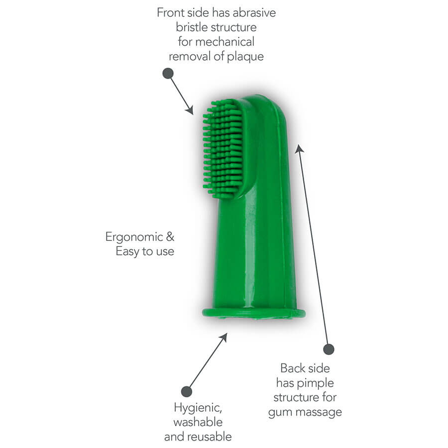 Vet's Best Silicone Finger Brushes for Dogs - 5 pack Vet's Best Silicone Finger Brushes for Dogs - 5 pack