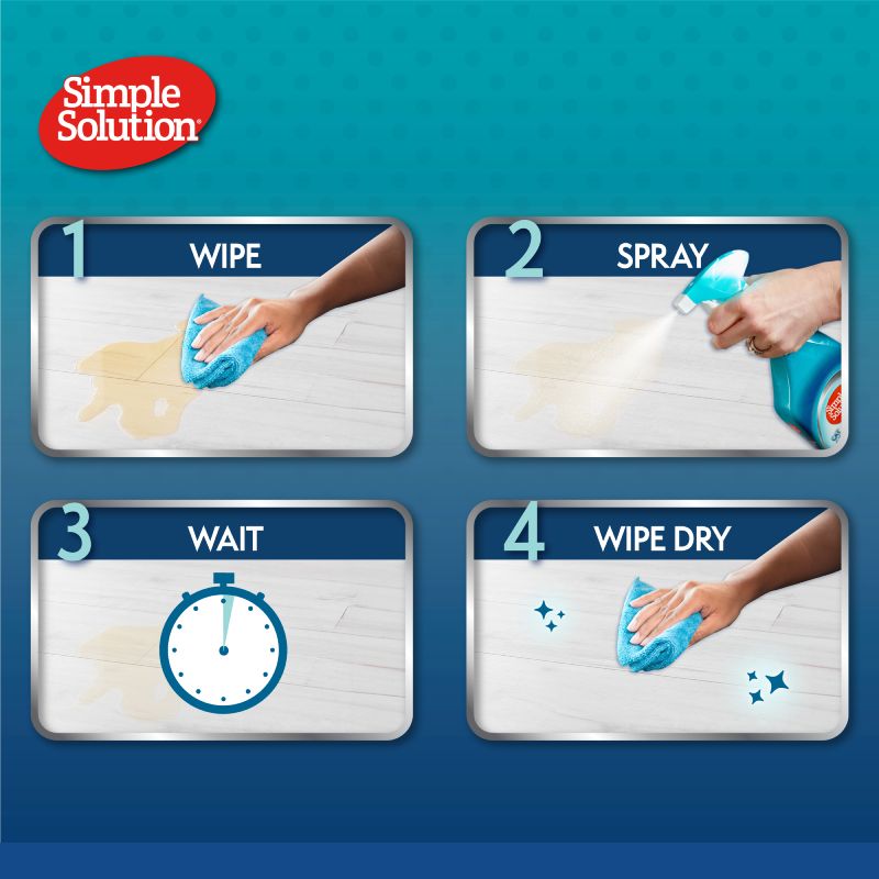 Simple Solution Hard Floor Stain & Odour Remover - 750ml Simple Solution Hard Floor Stain & Odour Remover - 750ml