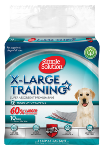 Simple Solution Extra Large Puppy Training Pads – 10