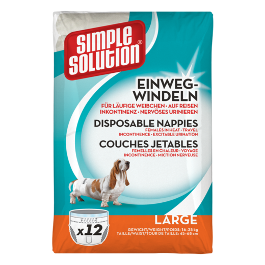 Simple Solution Disposable Diapers - Large