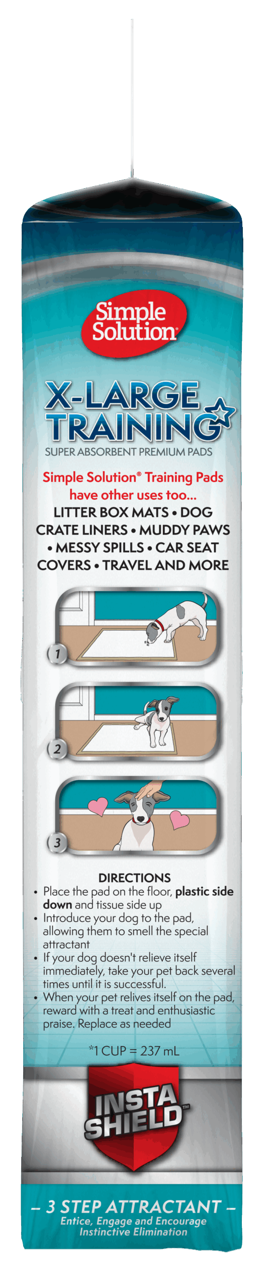 Simple Solution Extra Large Puppy Training Pads - 10 Simple Solution Extra Large Puppy Training Pads - 10