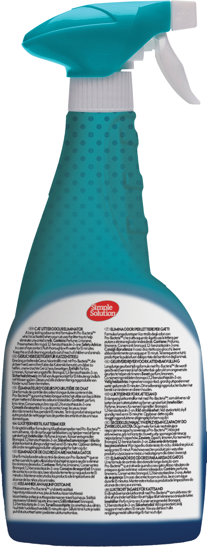 Simple Solution Cat Litter Tray Deodoriser - 500ml Simple Solution Cat Litter Tray Deodoriser - 500ml