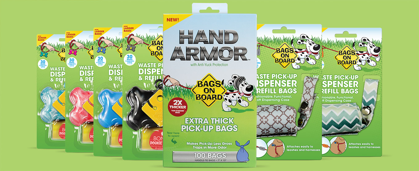 New Look For Doggie Waste Pick-up Bags, Including Color, Size And Quantity