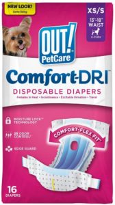Out Pertcare Fashion Disposable Diaper  Small 16 Daipers