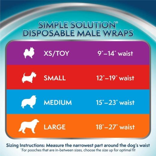 Out Petcare Disposable Male Wrap 12 Daipers