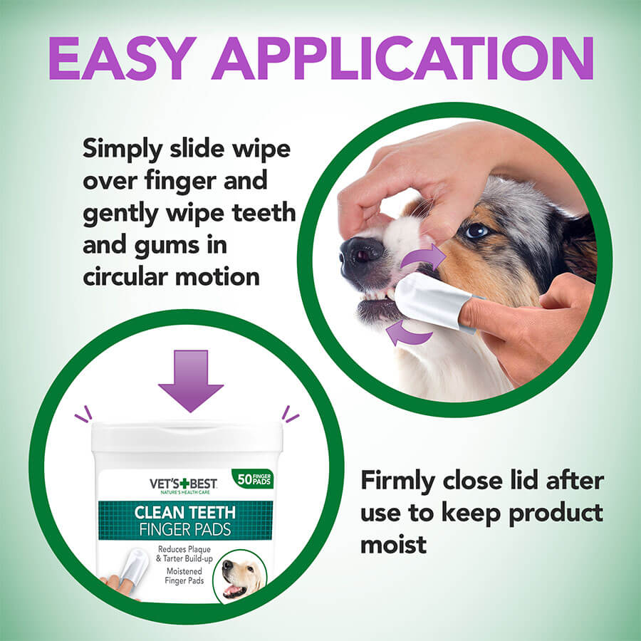 Vet's Best Clean Teeth Finger Pads Vet's Best Clean Teeth Finger Pads