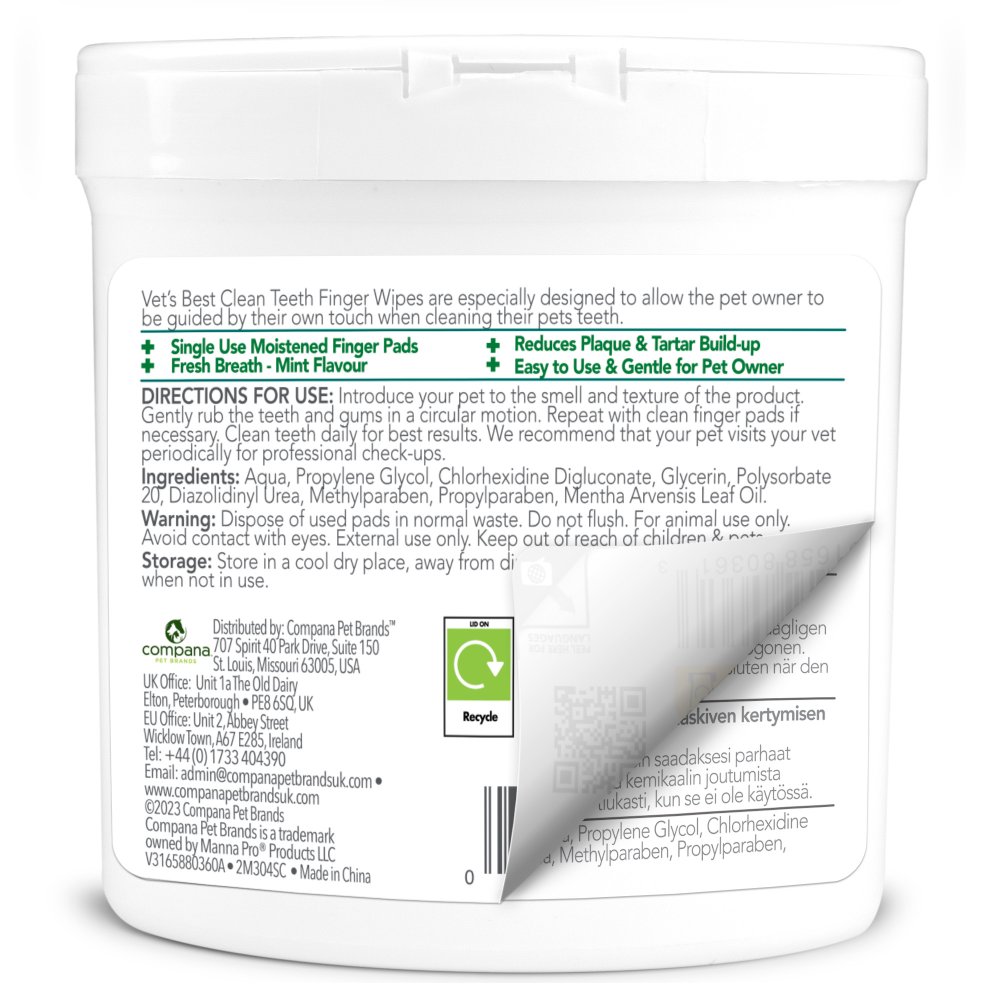 Vet's Best Clean Teeth Finger Pads Vet's Best Clean Teeth Finger Pads