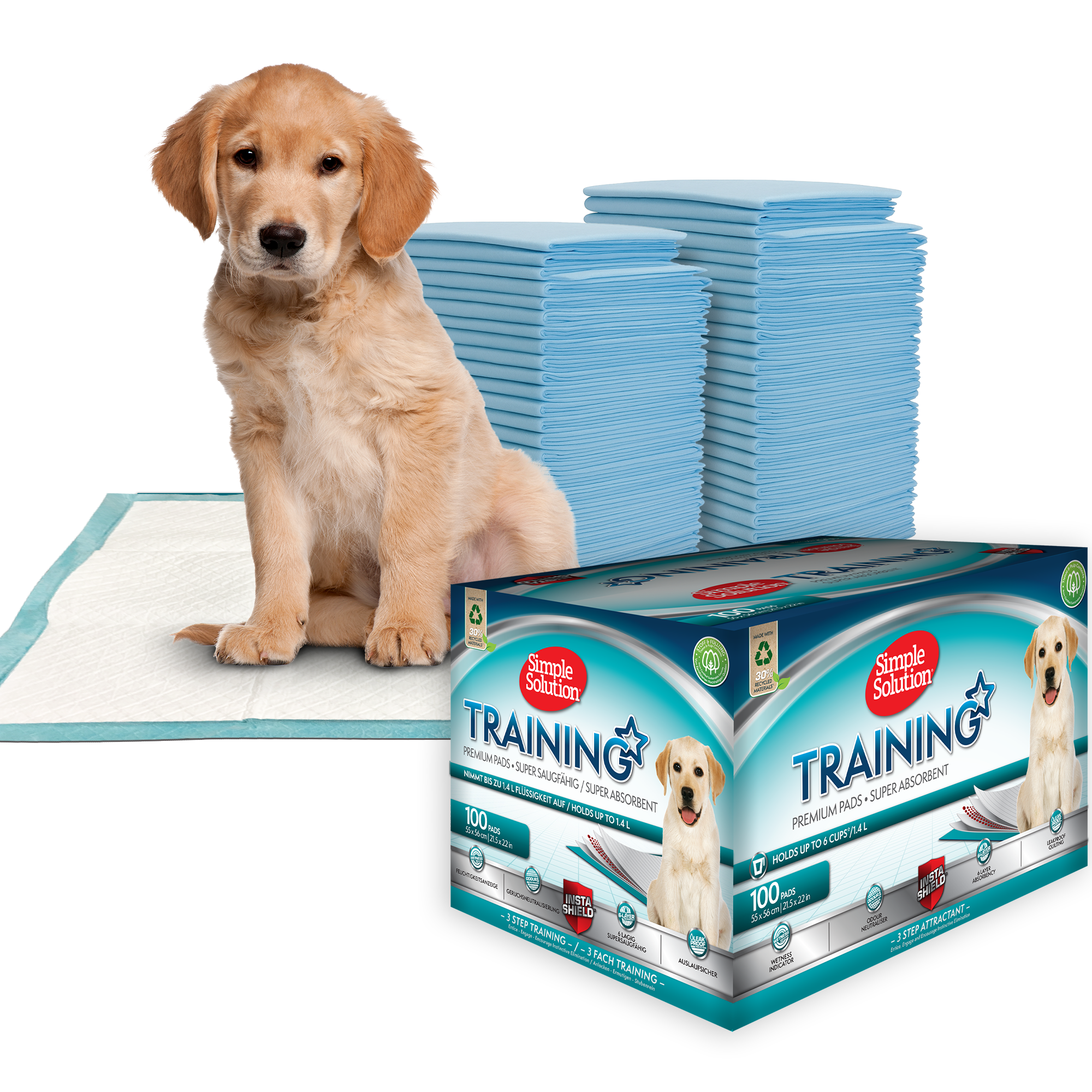 Simple Solution Puppy Training Pads - 100 Simple Solution Puppy Training Pads - 100