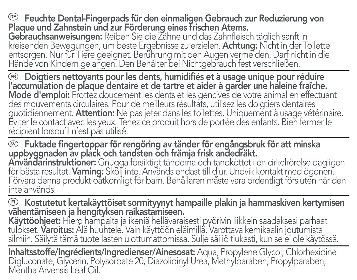 Vet's Best Clean Teeth Finger Pads Vet's Best Clean Teeth Finger Pads