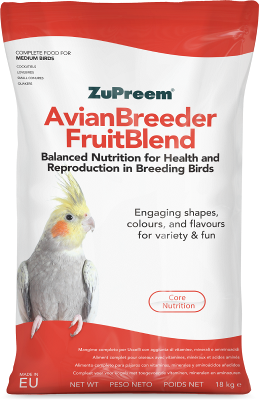 Zupreem FruitBlend Medium Birds 18kg Zupreem FruitBlend Medium Birds 18kg