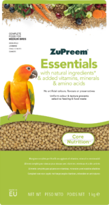 Zupreem Essentials Medium Birds 1Kg