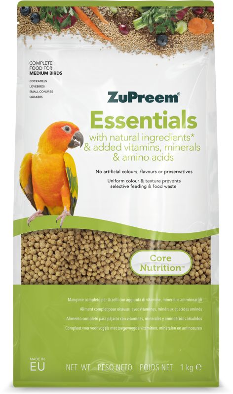 Zupreem Essentials Medium Birds 1Kg Zupreem Essentials Medium Birds 1Kg