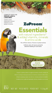 Zupreem Essentials Medium Large & Large Birds 1.5Kg