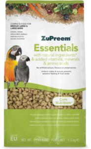 Zupreem Essentials Medium Large & Large Birds 1.5Kg