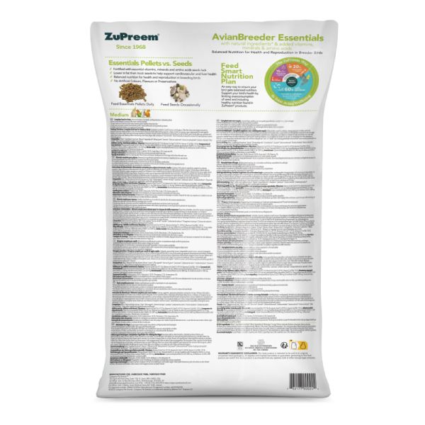 Zupreem Essentials Medium Birds 18Kg Zupreem Essentials Medium Birds 18Kg