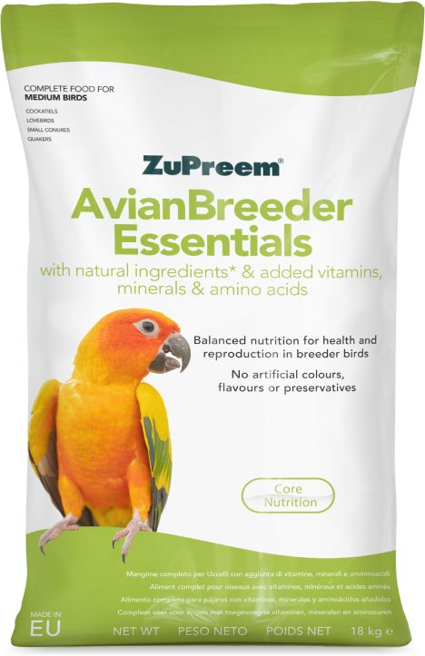 Zupreem Essentials Medium Birds 18Kg Zupreem Essentials Medium Birds 18Kg