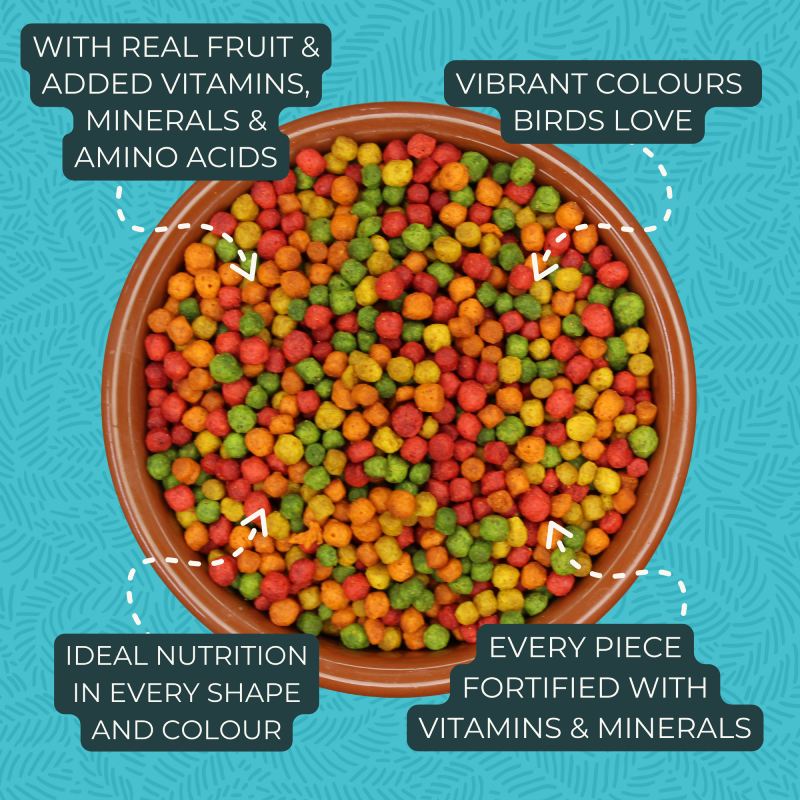 Zupreem FruitBlend Medium Birds 18kg Zupreem FruitBlend Medium Birds 18kg