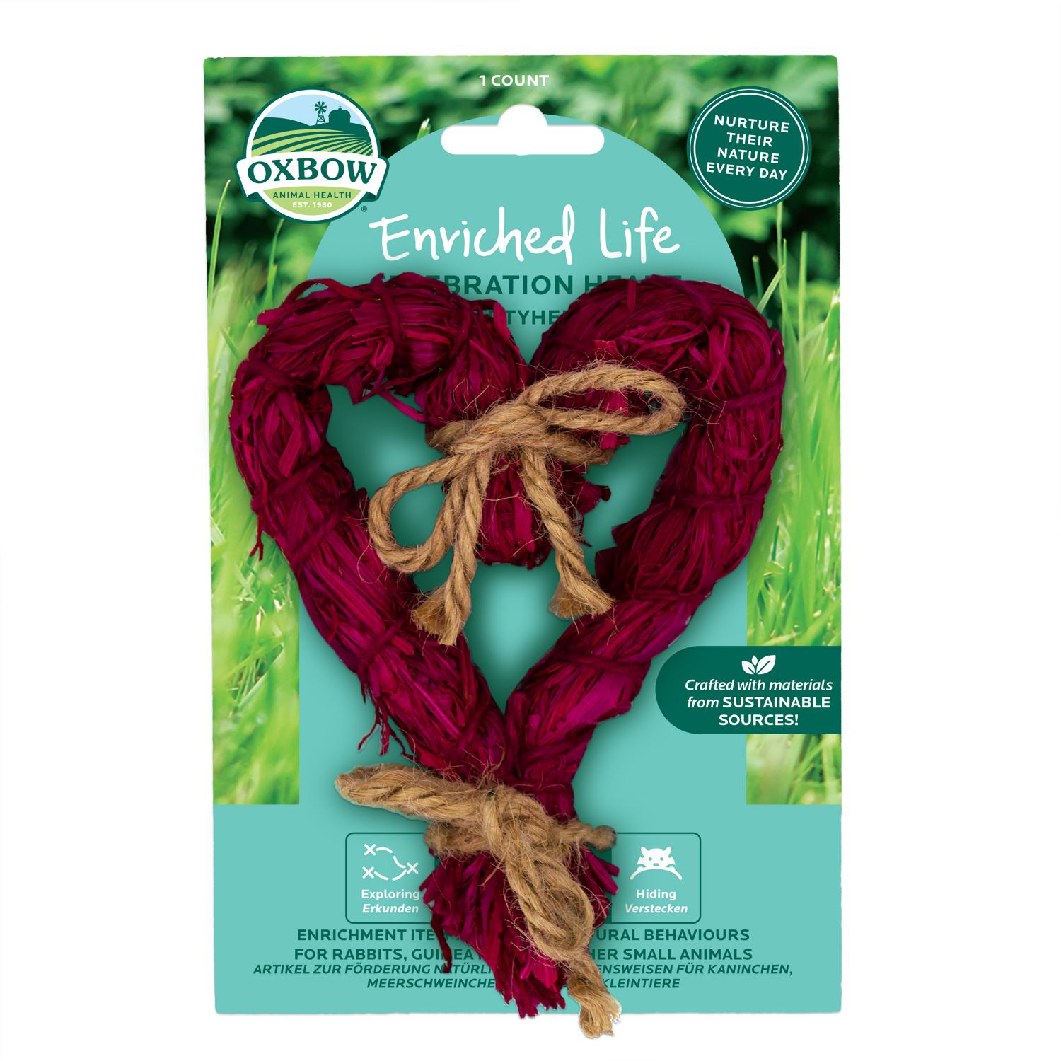 Oxbow Enriched Life Celebration Heart Oxbow Enriched Life Celebration Heart