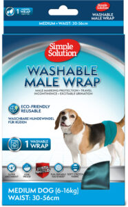 Simple Solution Washable Male Wrap – Medium