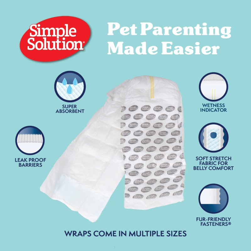 Simple Solution Disposable Male Wrap - Extra Small Simple Solution Disposable Male Wrap - Extra Small