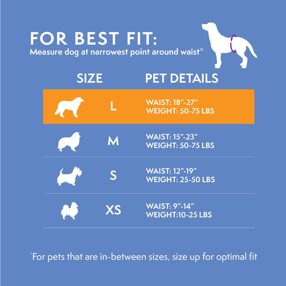 Simple Solution Disposable Male Wrap - Large Simple Solution Disposable Male Wrap - Large